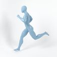 3.jpg Low Poly running girl