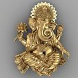 3.jpg Ганеша Мурти 3D печатная STL модель