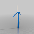 wind_generator.png H0/HO scale 1:87 Wind generator / wind turbine