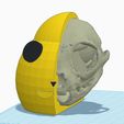 TinkerCad_skull.png Zombie Pikachu coming out of my head