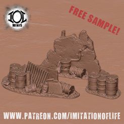 wasteland-terrain.jpg STL-Datei Ödland-Geländeproben kostenlos・Design für 3D-Drucker zum herunterladen