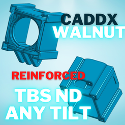 walnut-reinforced.png CADDX WALNUT MOUNT ANY TILT REINFOCED