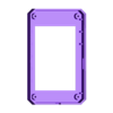 LCD_Face.STL FLSun SR LCD display case with MicroSD access - FLSun SR Boitier écran LCD avec accès MicroSD