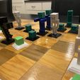 2020-01-20_01.01.04.jpg Free STL file Complete Minecraft Chess Set・3D printing template to download