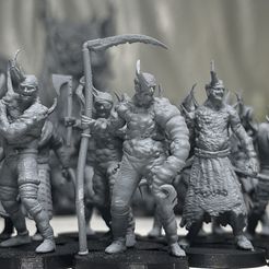Lined-up-1.jpg Fichier STL gratuit Lesionnaires・Modèle pour impression 3D à télécharger