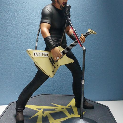 🪨 Metallica - James Hetfield・3D Print with the Anycubic