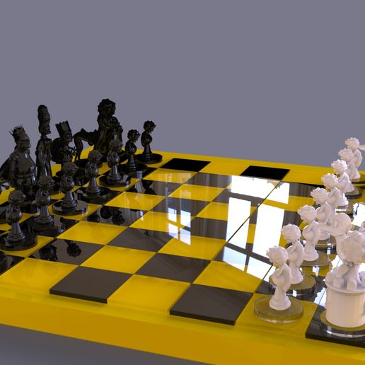 その他 The Simpsons 3D Chess set The Simpsons 3D Chess Set from 1997. : r/TheSimpsons