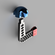 HelmBaseArm_2023-Dec-18_11-28-38AM-000_CustomizedView9005951542_png.png Helmet Holder Wall Mount (Stady and Strong)