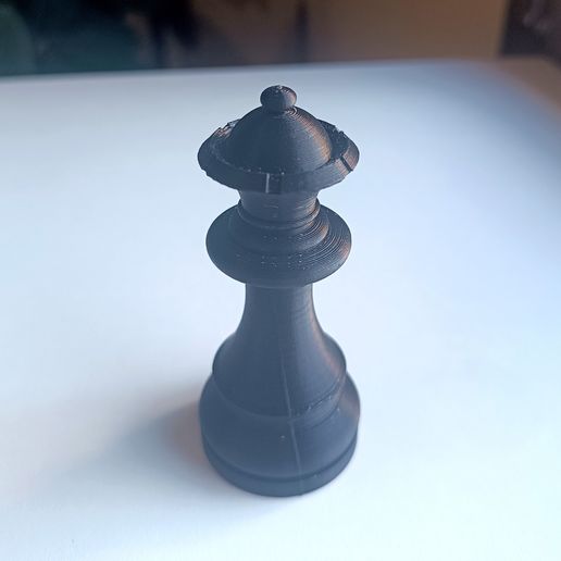 Classic Chess Queen 3D model