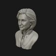 05.jpg Hillary Clinton 3D printable model