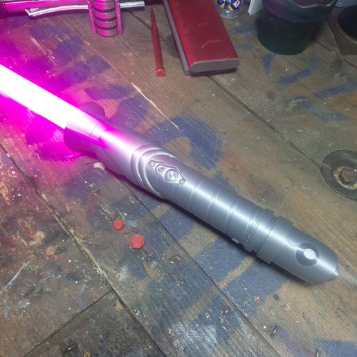 lightsaber Darth Nihilus core RGB/Xenopixel compatible 3D model