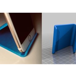 IMG_2644.JPG Бесплатный STL файл Phone holder Phone stand - Seamless various Logo・Шаблон для 3D-печати для загрузки