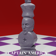 cap am.png Шахматная доска Мстители против Лиги Справедливости