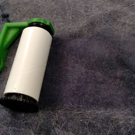 Hair and lint roller - 3D model önizlemesi