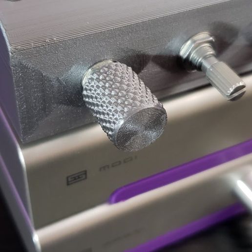 Free STL file Rotary Encoder Knob Knurled・3D printer design to