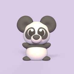 LittlePanda1.png Fichier 3D Petit Panda・Modèle à télécharger et à imprimer en 3D