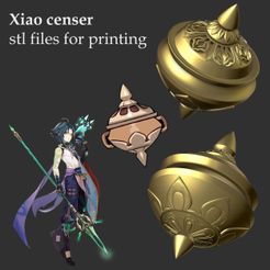censer.jpg Xiao accessories - censer genshin cosplay  stl files for printing
