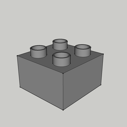 Play Room Lego Duplo Model Type 4x - Thick