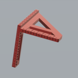 2.png 3D Carpenter Square / Drawing Line Ruler