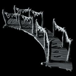 bridge_00.jpg Fichier 3D SNAKE MOUNTAIN BRIDGE・Plan imprimable en 3D à télécharger, ameroni