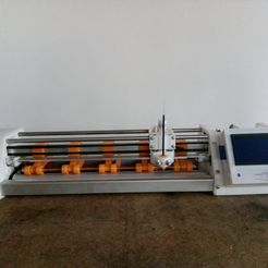 IMG_10.jpg Archivo STL gratuito Corte Plotter o plotter de ancho 310mm marlín o GRBL・Objeto para descargar e imprimir en 3D