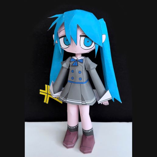 Miku Exorcist Papercraft