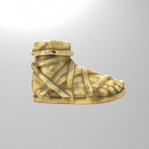 product_image_11894.jpg Download free STL file The Leg of Achilles • 3D printer template, history3Dprint