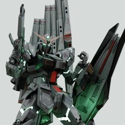 rx-93-nu-gundam-3d-model-low-poly-rigged-obj-fbx-stl-blend-dae-abc.jpg STL-Datei RX-93 NU-GUNDAM・3D-Druckvorlage zum Herunterladen
