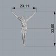 Screenshot_1.jpg Jesus pendant jewelry cross pray christian 3D print model