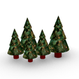 Trees.png Christmas tree table decoration / Christmastree table decoration
