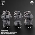 3.jpg Heavy Weapons Team. Khaleeth Regiment. Imperial Guard. Compatibility class A.