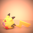 pika-kirby-16.png kirby pikachu - pikakirby 3D print model