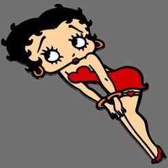 f51d1ac82728a6a6b25c3330f206e490_display_large.jpg Fichier STL gratuit Betty Boop・Objet à télécharger et à imprimer en 3D