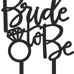 123.jpg Topper Bride to Be