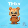 Titiko-Capa.jpg Titiko - Cute Collectible Character (STL Model)