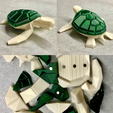 🐢Low Poly Sea Turtle Puzzle