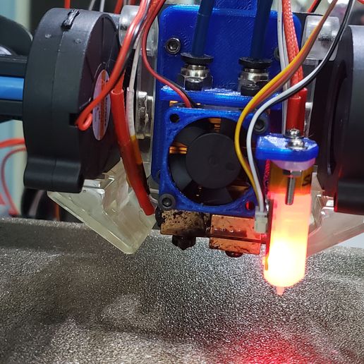 Geeetech A10M Chimera Mount v2 - 3D model önizlemesi