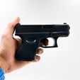 IMG_4389.jpg PISTOL Glock 26 PISTOL PROP PRACTICE FAKE TRAINING GUN
