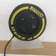 TIRE-P-0-ECHO-DOT.jpeg Tire Suport Echo Dot (3rd Generation)  ( Alexa )