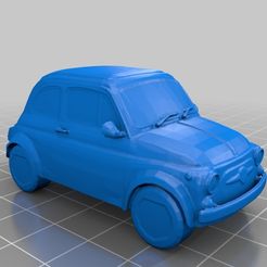 bec0e4383dc855676847a906c475c8e1.png Free 3D file FIAT 500 ( cinquecento )・Object to download and to 3D print