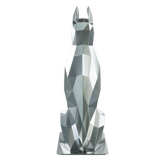 Polygonal_Doberman_07.jpg Estatua poligonal de doberman