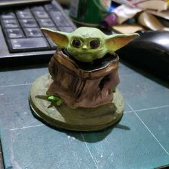 WhatsApp Image 2019-12-06 at 9.36.14 PM.jpeg Файл OBJ baby yoda・Модель для загрузки и 3D-печати