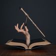 1.jpg Levitating Wand Magic Book