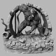 HQRENDER-1.jpg Venom Statue - 3D Print Ready