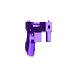 spring_hold_fram.stl gun prop-spring bbl hold