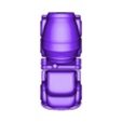 d.stl 3D 打印水泥搅拌车玩具 - 可爱的一体式建筑车辆 STL