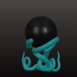 IMG_5182.png Decoração de estante Serpente e Orbe