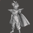 1.png Son Gohan ( with cape) 3D Model