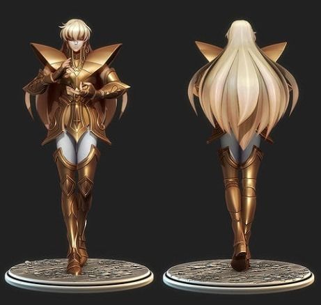 Saint Seiya Shaka of Virgo 3D model