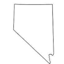 Nevada-outline.png STATE OF Nevada COOKIE CUTTER - 4 SIZES TO PRINT, SUPER SHARP CUTTING EDGE!